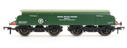 Pre-Owned BR Diesel Brake Tender B964112 BR Green Small Yellow Panels