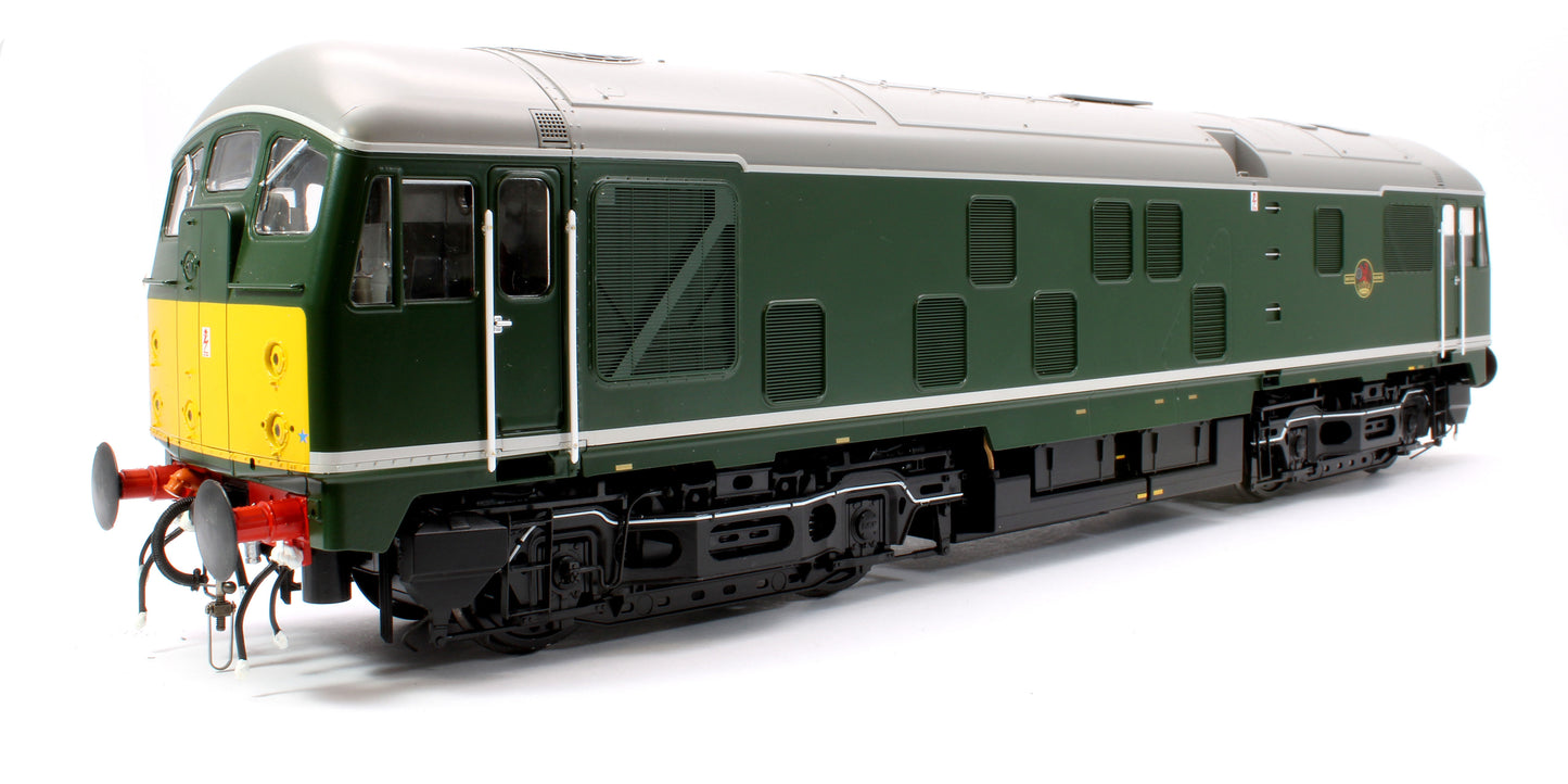 Class 24/0 BR Green Unnumbered (Small Yellow Panels) Diesel Locomotive