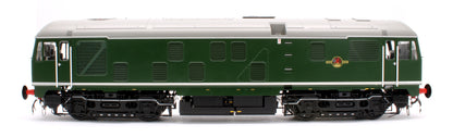 Class 24/0 BR Green Unnumbered (Small Yellow Panels) Diesel Locomotive