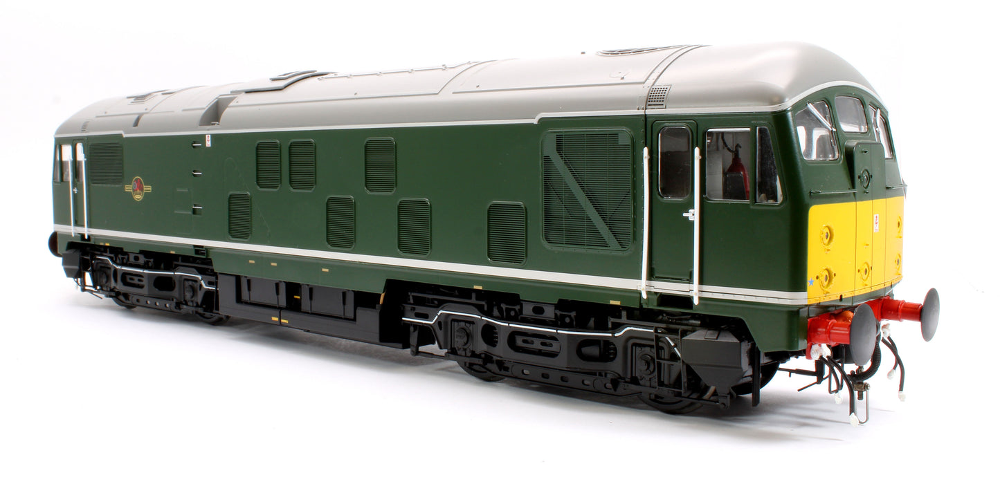 Class 24/0 BR Green Unnumbered (Small Yellow Panels) Diesel Locomotive