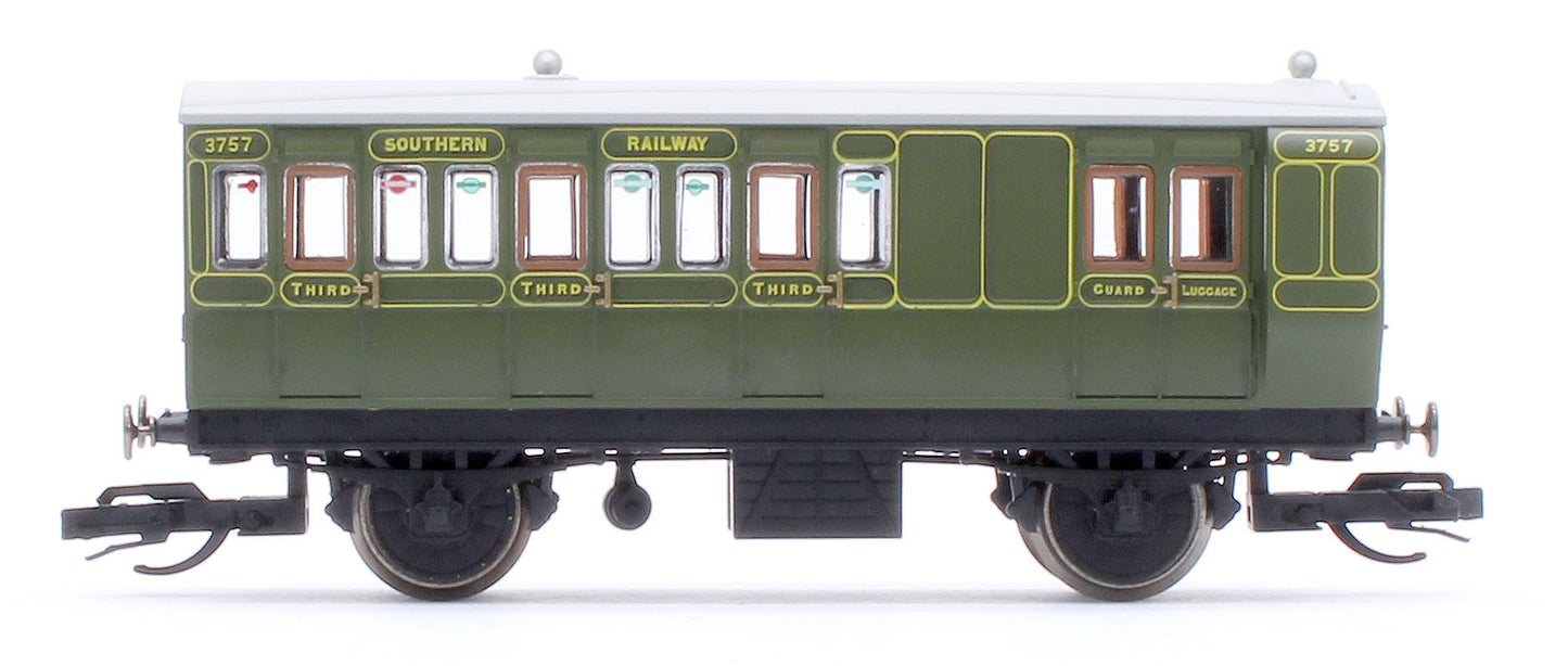 SR 4 Wheel Coach 3rd Class Brake