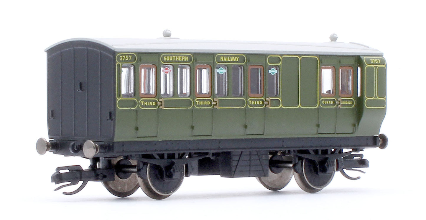Pre-Owned TT4053 SR 4 Wheel Coach 3rd Class Brake