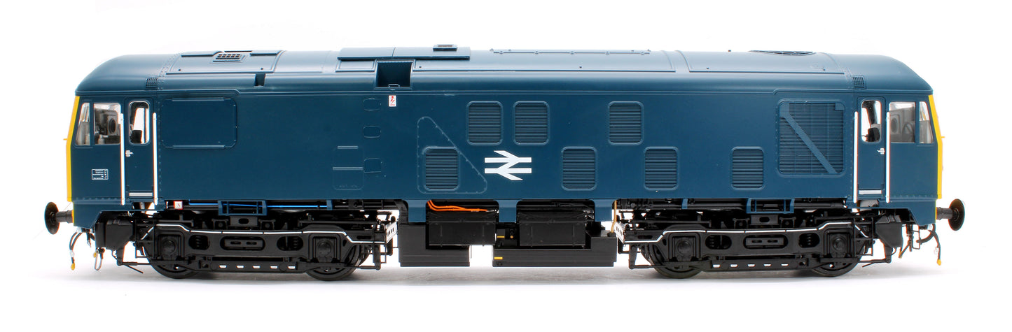 Class 24/0 BR Blue Unnumbered (Full Yellow Ends) Diesel Locomotive