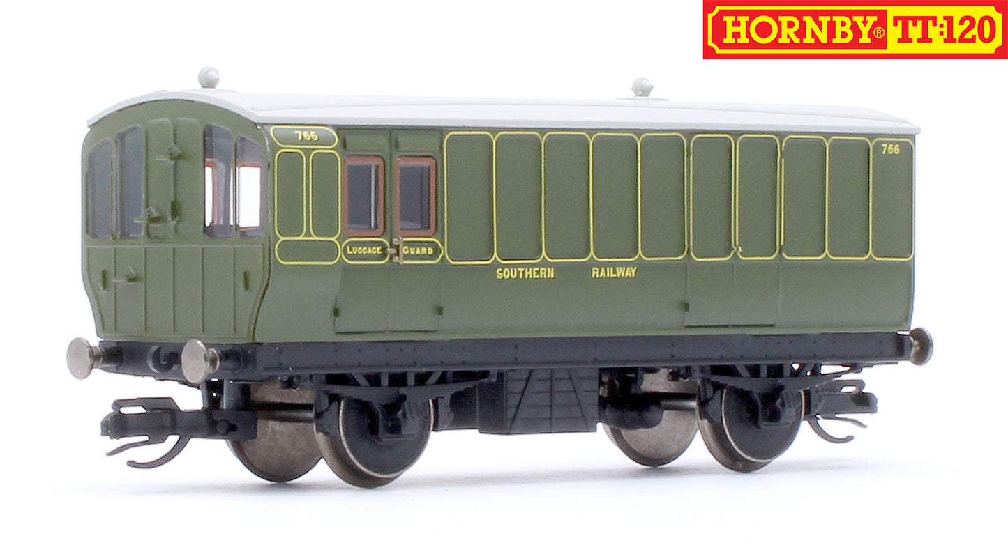 SR 4 Wheel Coach 3rd Class Brake Baggage