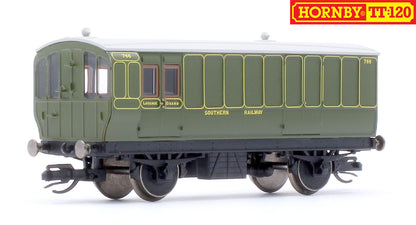 SR 4 Wheel Coach 3rd Class Brake Baggage
