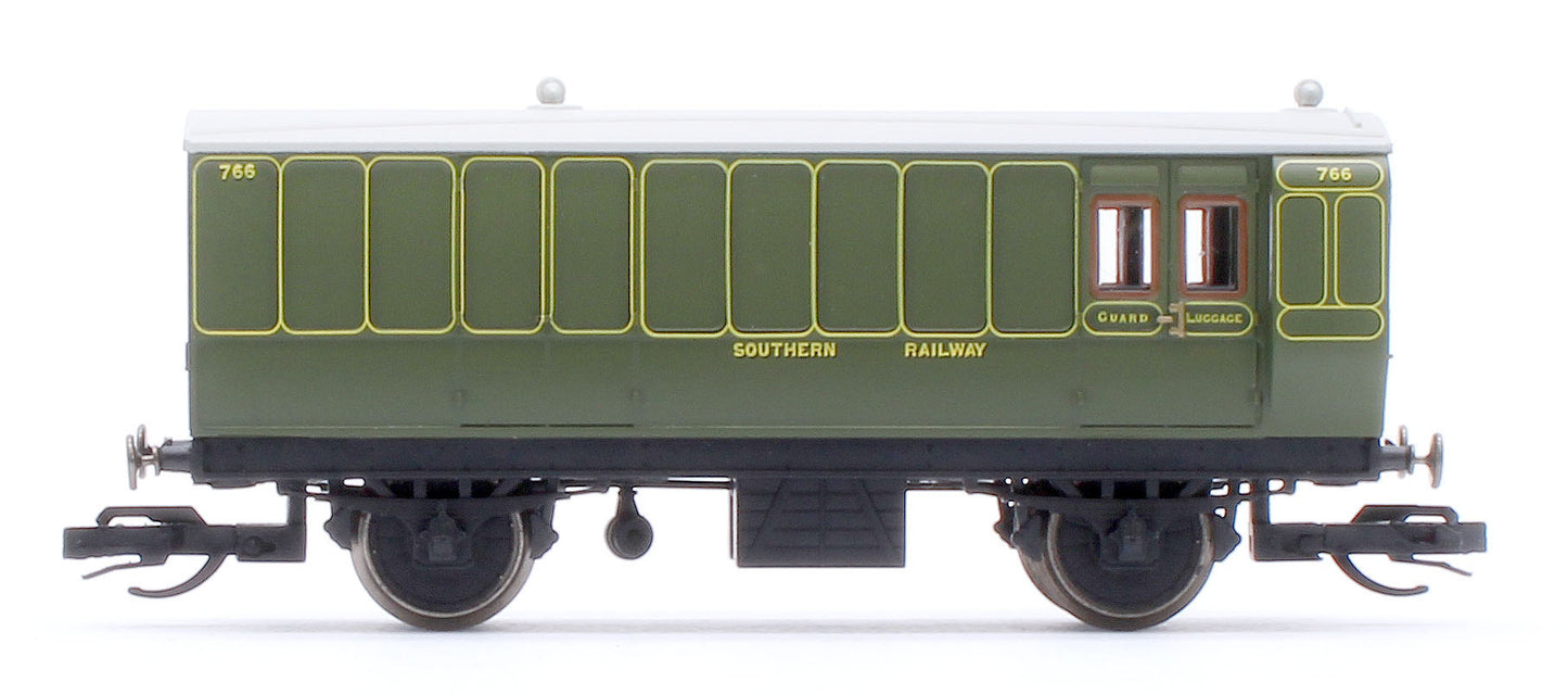 SR 4 Wheel Coach 3rd Class Brake Baggage