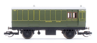 SR 4 Wheel Coach 3rd Class Brake Baggage