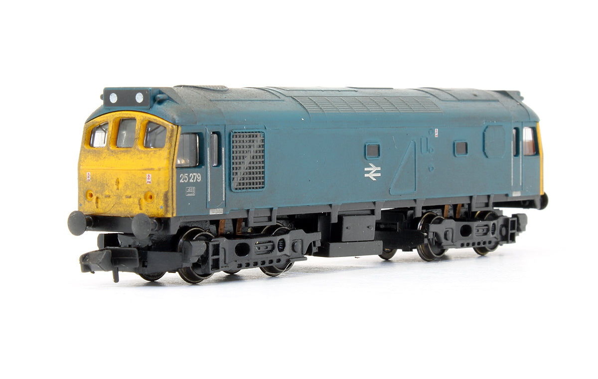 Pre-Owned Class 25/3 Diesel 25279 BR Blue Locomotive - Custom Weathered