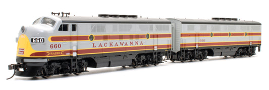 Pre-Owned EMD F3A-B Set 'Delaware, Lackawanna & Western' Diesel Locomotive - Road #660A/B