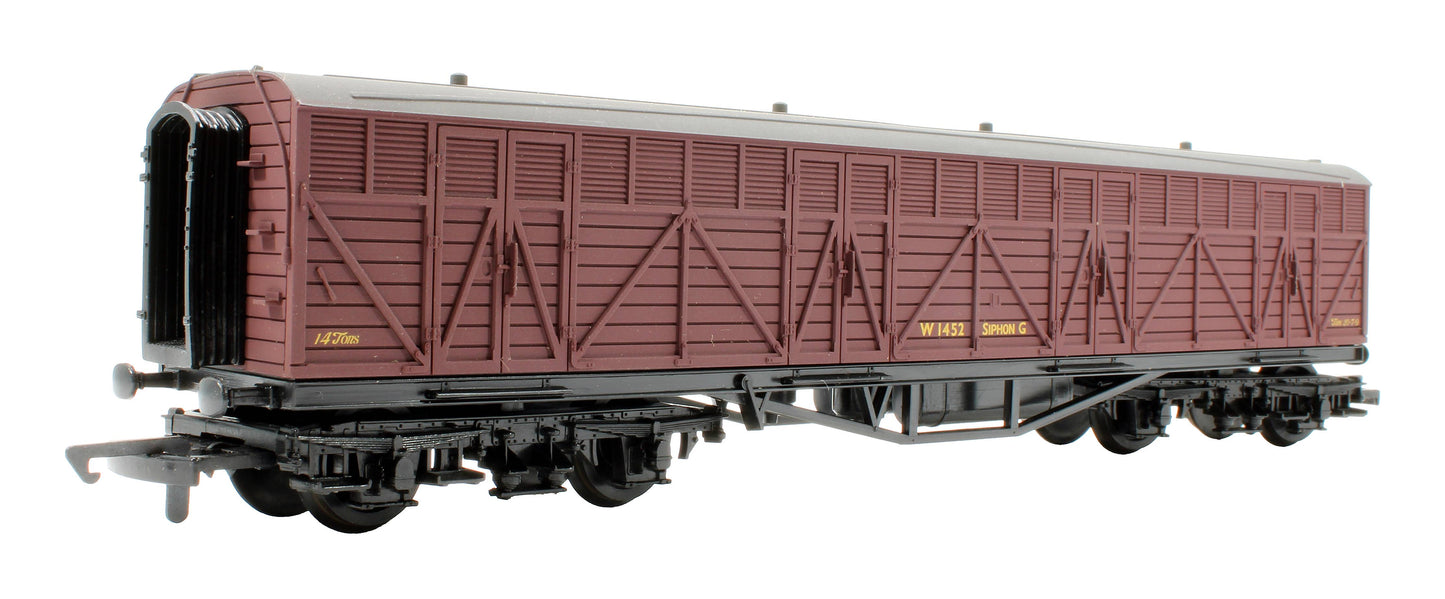 Pre-Owned 54307-5 BR Maroon (ex-GWR) 'Siphon G' Wagon W1452