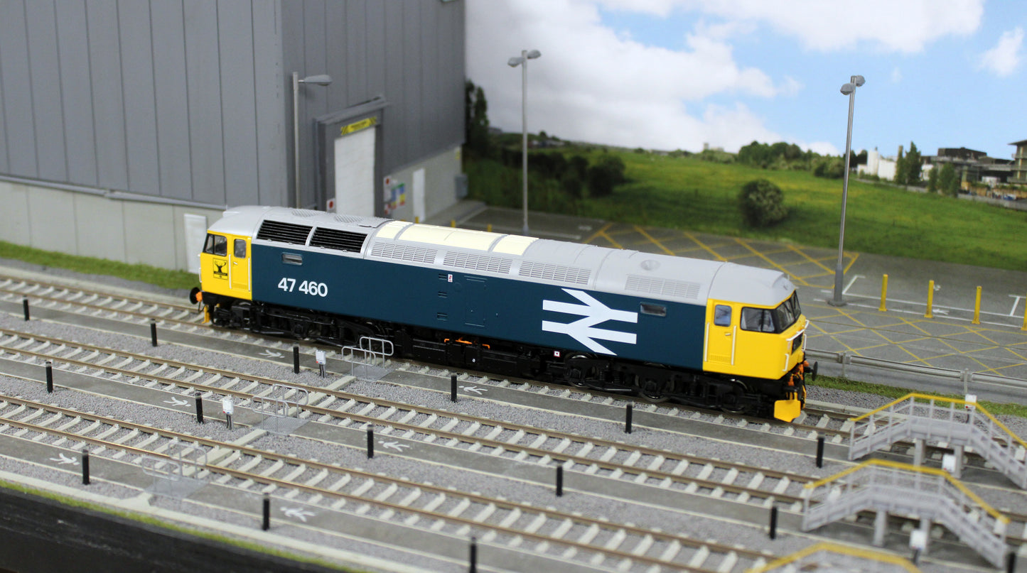 CM-47460-LL Class 47 BR Blue Large Logo No.47460 Diesel Locomotive