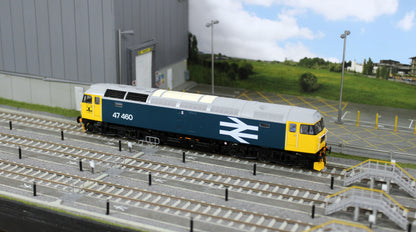 CM-47460-LL Class 47 BR Blue Large Logo No.47460 Diesel Locomotive