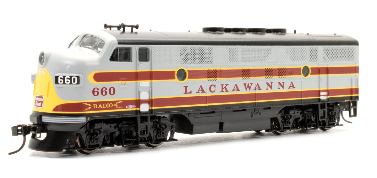 Pre-Owned EMD F3A-B Set 'Delaware, Lackawanna & Western' Diesel Locomotive - Road #660A/B