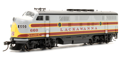 Pre-Owned EMD F3A-B Set 'Delaware, Lackawanna & Western' Diesel Locomotive - Road #660A/B