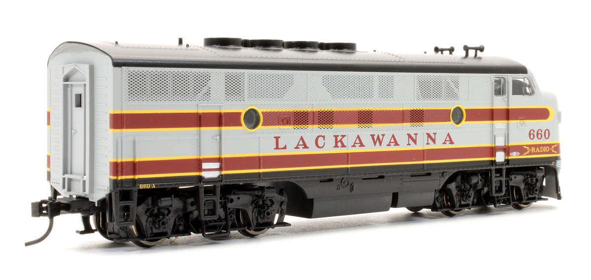 Pre-Owned EMD F3A-B Set 'Delaware, Lackawanna & Western' Diesel Locomotive - Road #660A/B