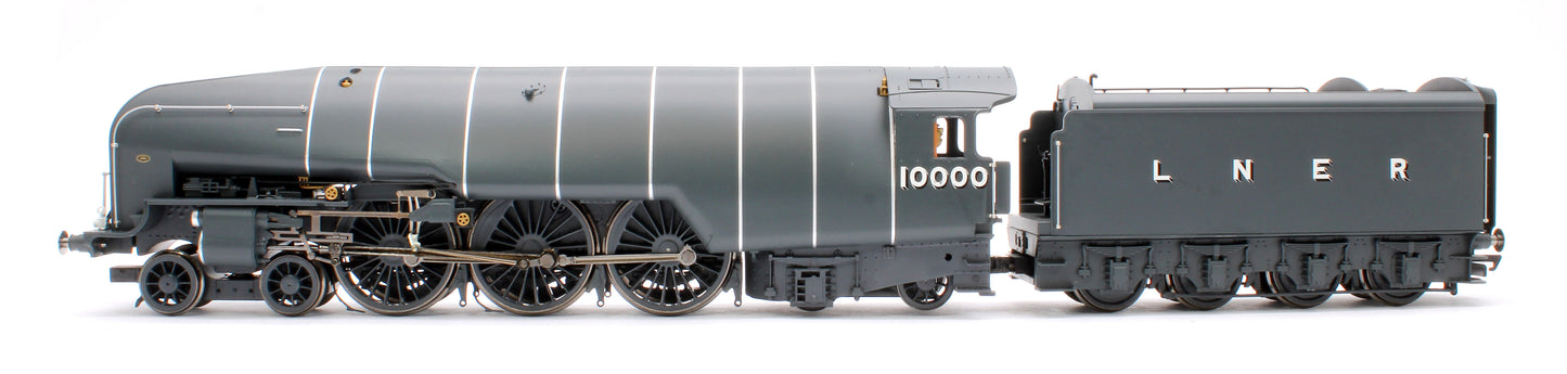 W1 Class 4-6-4 LNER 'Hush Hush' No.10000 (with Steam Generator) Steam Locomotive - DCC Sound & Smoke