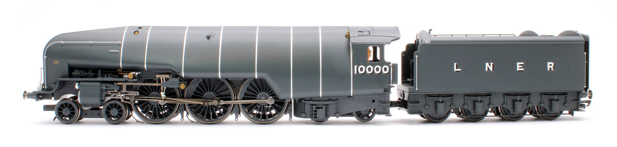 Pre-Owned W1 Class 4-6-4 LNER 'Hush Hush' No.10000 (with Steam Generator) Steam Locomotive - DCC Sound & Smoke