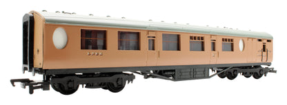 Pre-Owned 34-427 63' LNER Thompson Composite Brake Coach Post War Brown '1442'