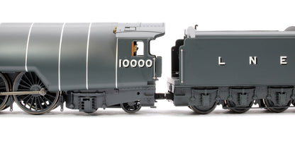 W1 Class 4-6-4 LNER 'Hush Hush' No.10000 (with Steam Generator) Steam Locomotive - DCC Sound & Smoke