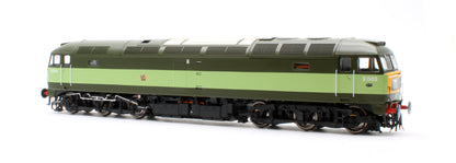 CM-D1500-TTGreen-SFW Highly Detailed Premium Weathered Class 47 BR Two Tone Green No.D1500 Diesel Locomotive - DCC Sound