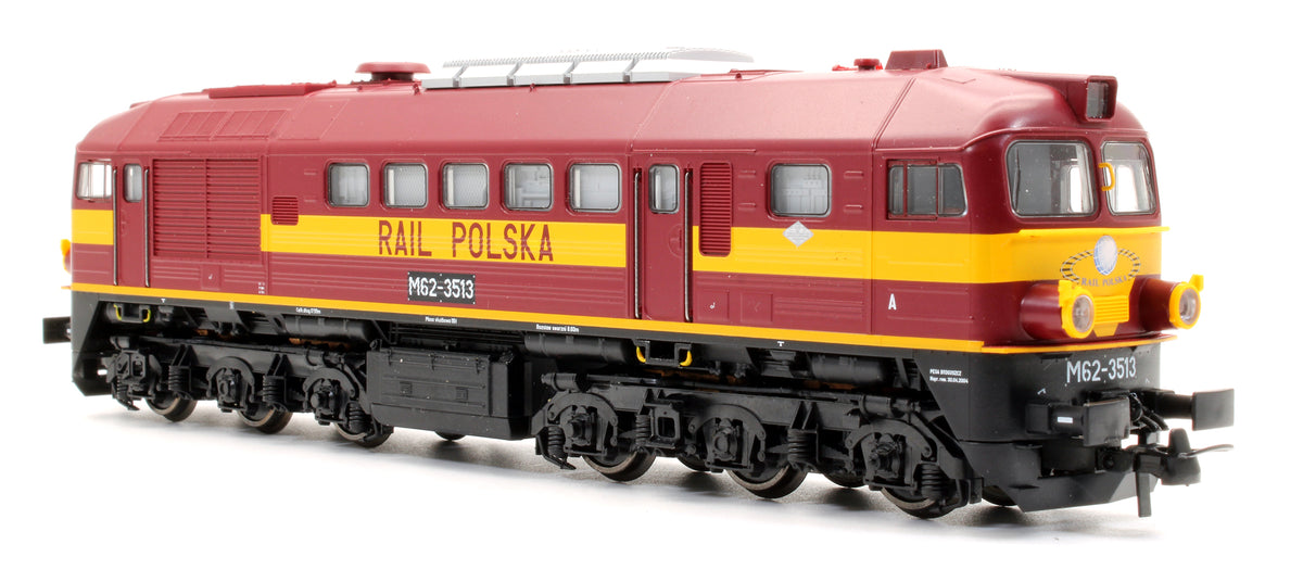 Pre-Owned PKP M62-3513 Diesel Locomotive - DCC Sound