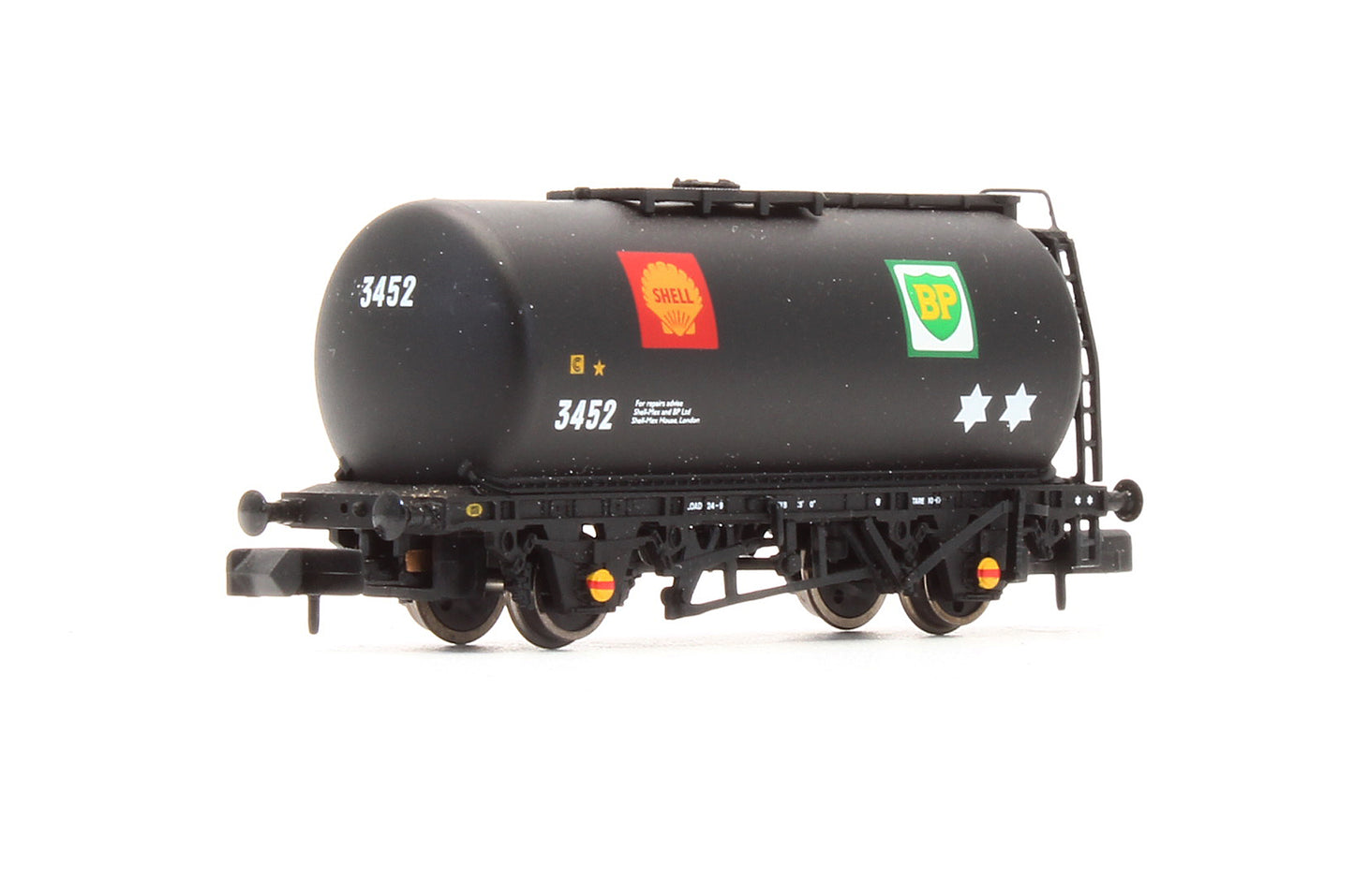Pre-Owned BR 45T TTA Tank Wagon 'Shell/BP' Black 3452