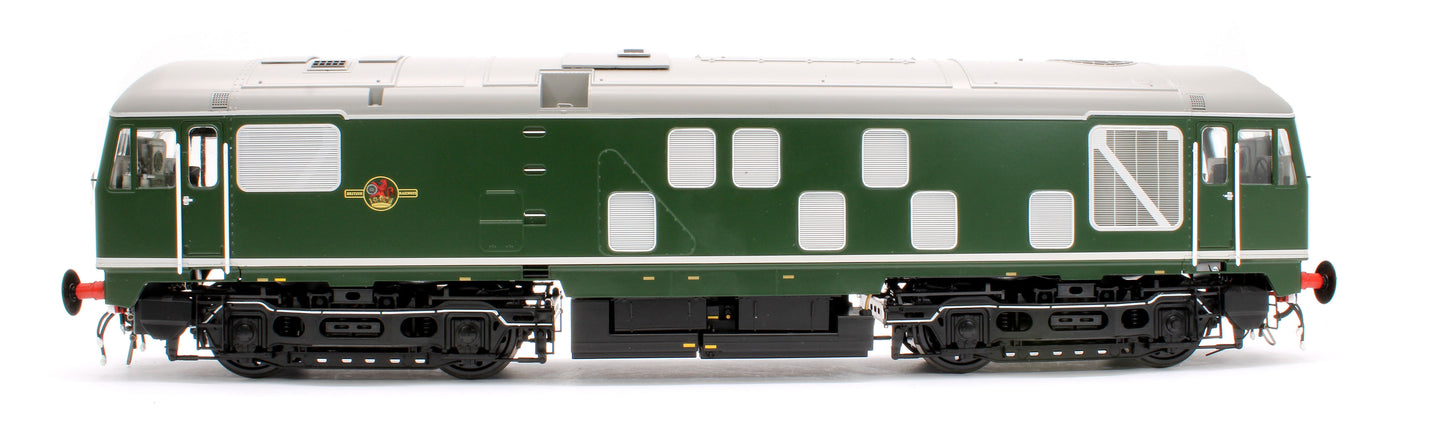 Class 24/0 BR Green Unnumbered Diesel Locomotive