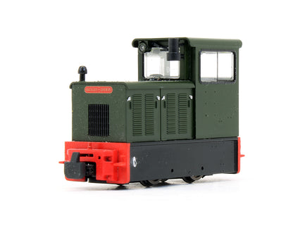 Pre-Owned 392-026 Baguley-Drewry 70hp Diesel Green Diesel Locomotive