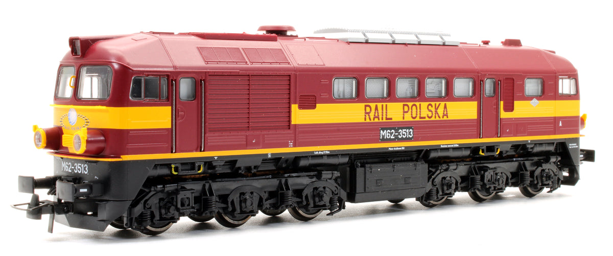 Pre-Owned PKP M62-3513 Diesel Locomotive - DCC Sound