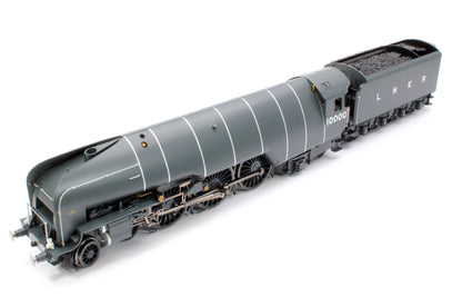 W1 Class 4-6-4 LNER 'Hush Hush' No.10000 (with Steam Generator) Steam Locomotive - DCC Sound & Smoke