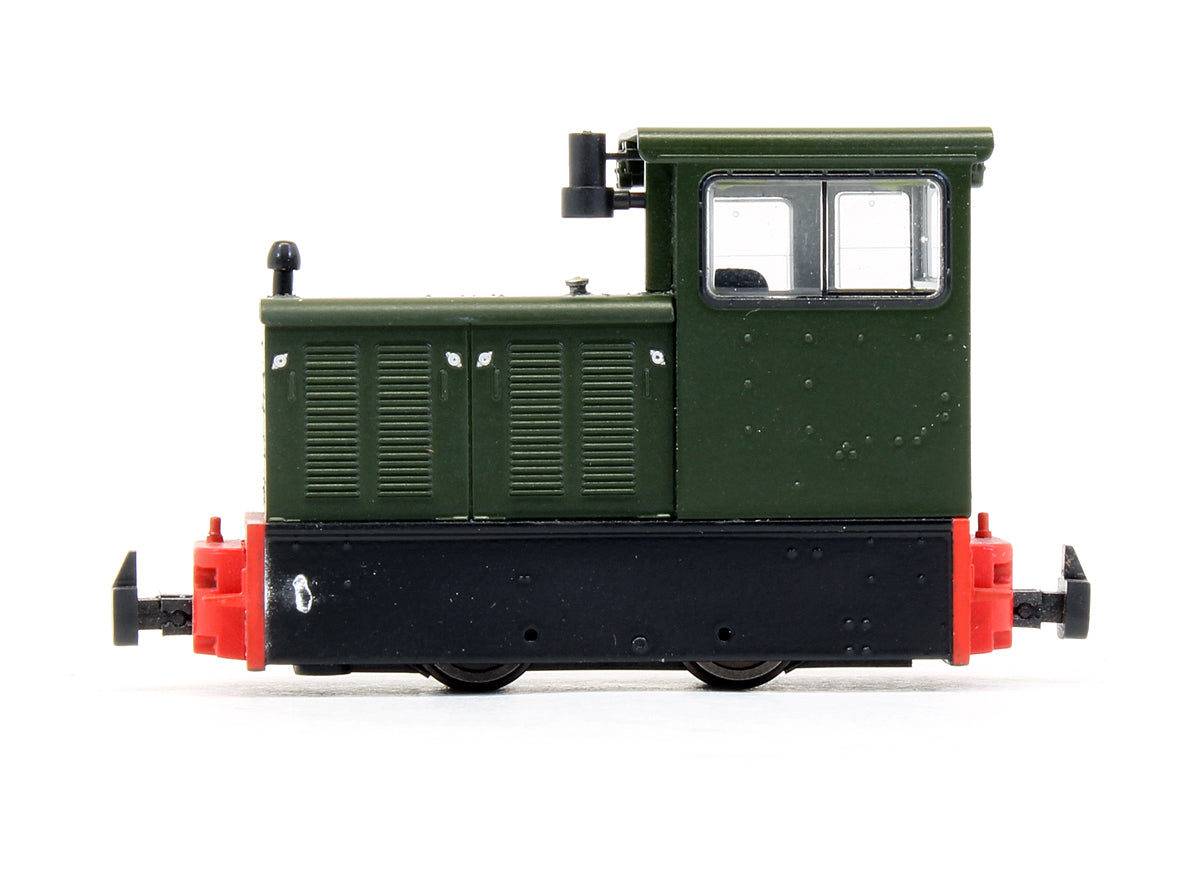 Pre-Owned 392-026 Baguley-Drewry 70hp Diesel Green Diesel Locomotive