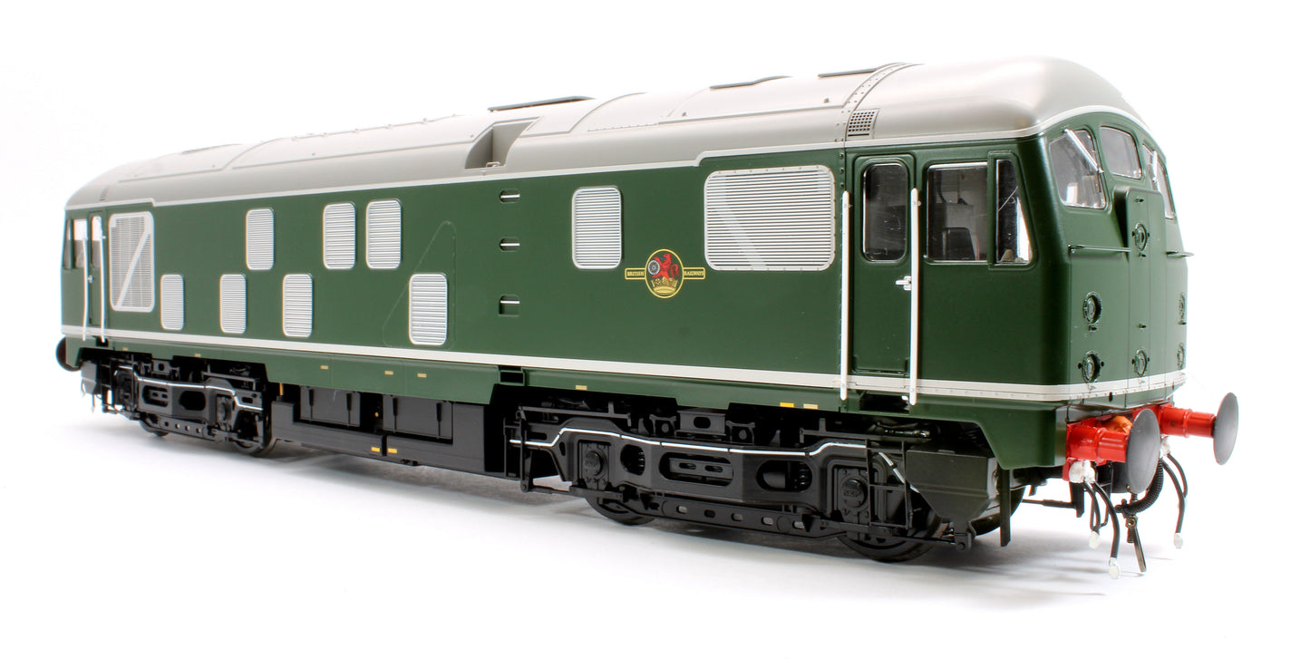 Class 24/0 BR Green Unnumbered Diesel Locomotive