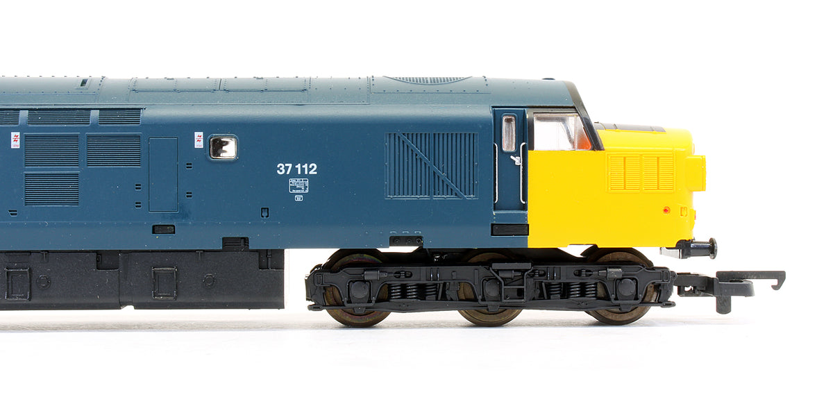 Pre-Owned BR Blue With Wrap Round Yellow Ends Class 37112 Diesel Locomotive
