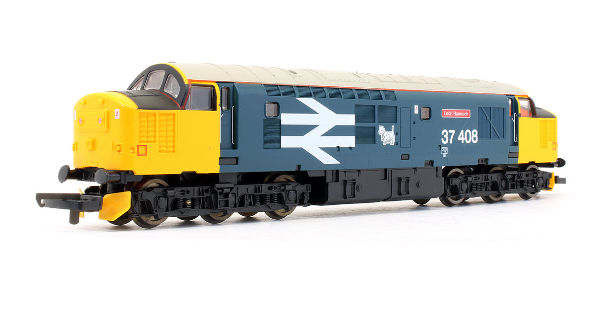 Pre-Owned BR Large Logo Blue Class 37408 'Loch Rannoch' Diesel Locomotive