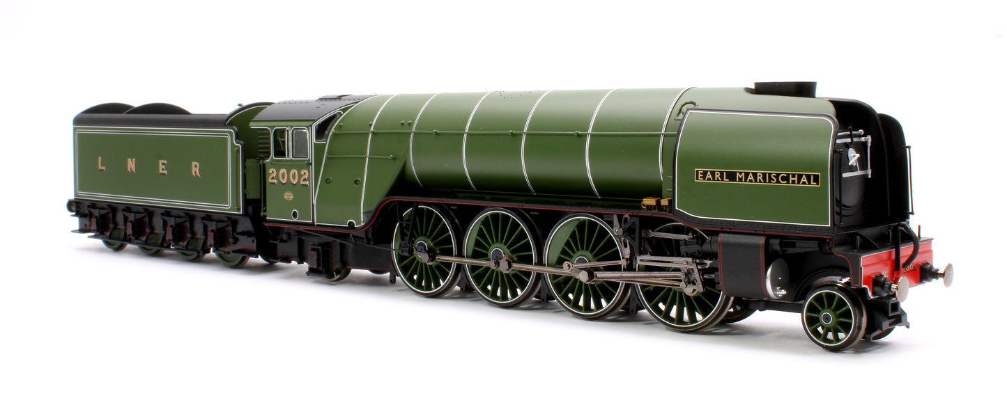 LNER P2 Class No. 2002 'Earl Marischal' 2-8-2 With Steam Generator and extra smoke deflectors Steam Locomotive - DCC Sound Fitted