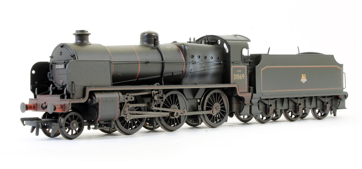 Pre-Owned 32-165DC N Class 31869 BR Black Early Emblem Steam Locomotive (Weathered)