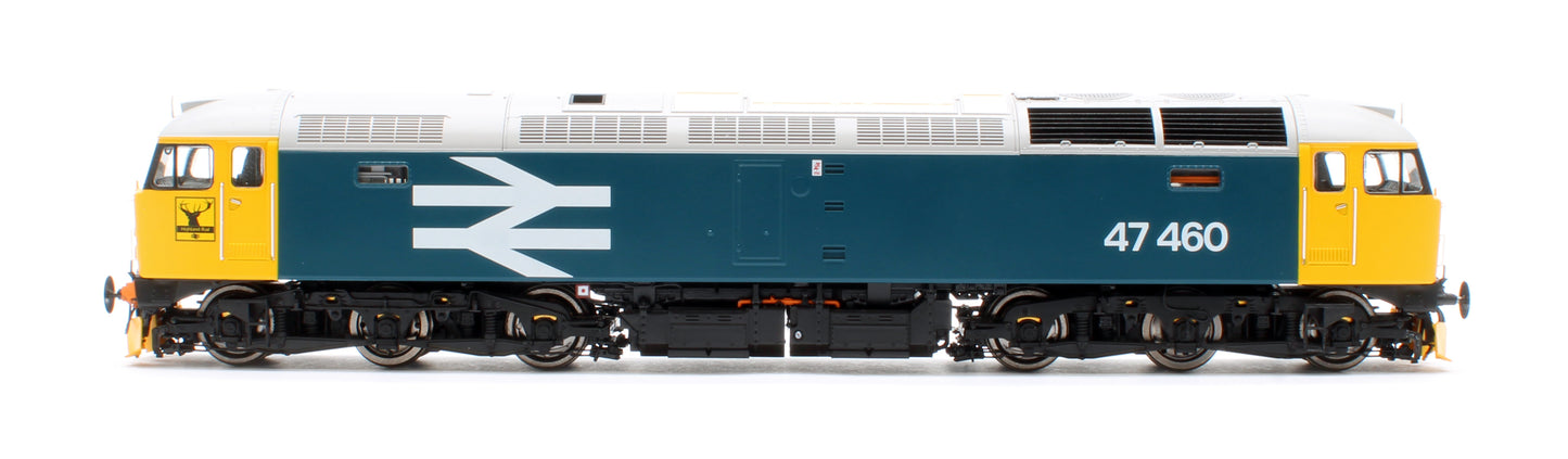 CM-47460-LL Class 47 BR Blue Large Logo No.47460 Diesel Locomotive