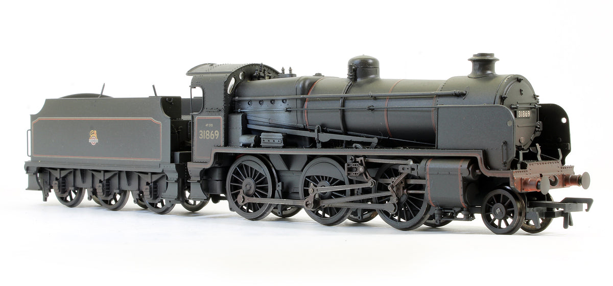 Pre-Owned 32-165DC N Class 31869 BR Black Early Emblem Steam Locomotive (Weathered)
