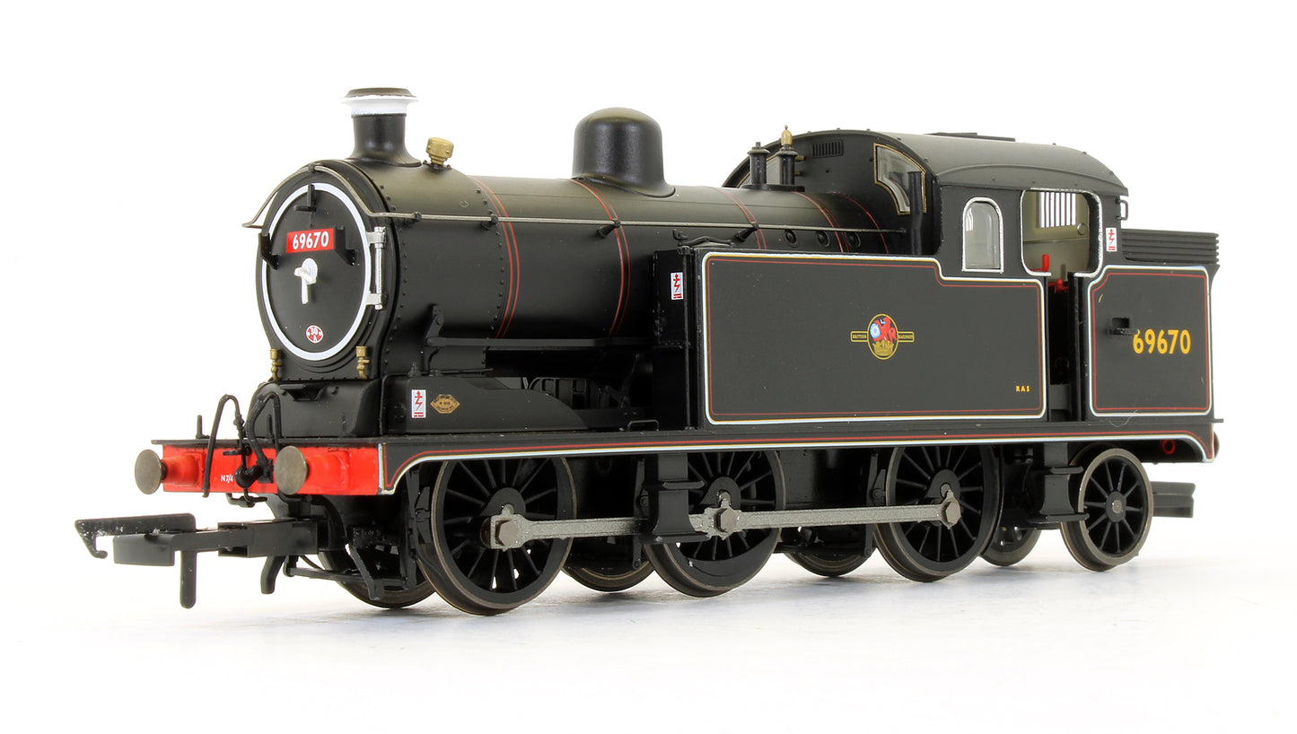 Pre-Owned OR76N7004 BR Black (Late) N7 0-6-2 69670 Steam Locomotive