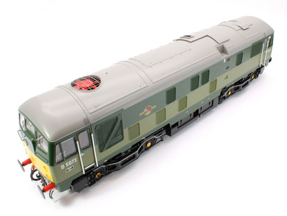 Class 24/0 BR Two-Tone Green D5072 (Small Yellow Panels) Diesel Locomotive