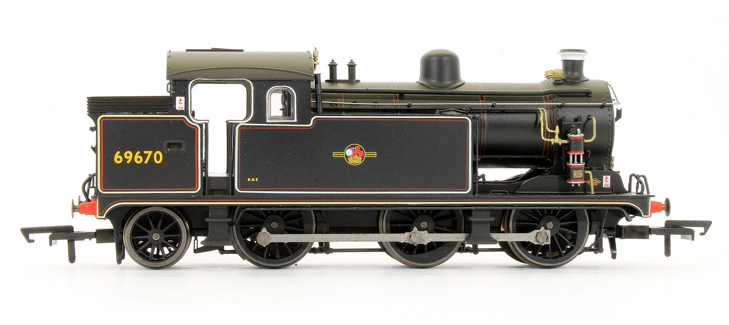 Pre-Owned OR76N7004 BR Black (Late) N7 0-6-2 69670 Steam Locomotive