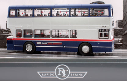 Leyland Fleetline WDA906T, Route 87 Birmingham, West Midlands Buses West Bromwich livery