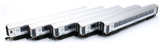 2P-009-500 MK3 Loco Hauled Chiltern 5 Car Coach Set - Includes 4 Standard & 1 First