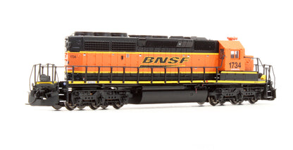 Pre-Owned EMD SD40-2 BNSF Diesel Locomotive - Road #1734 - DCC Sound
