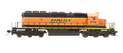 Pre-Owned EMD SD40-2 BNSF Diesel Locomotive - Road #1734 - DCC Sound