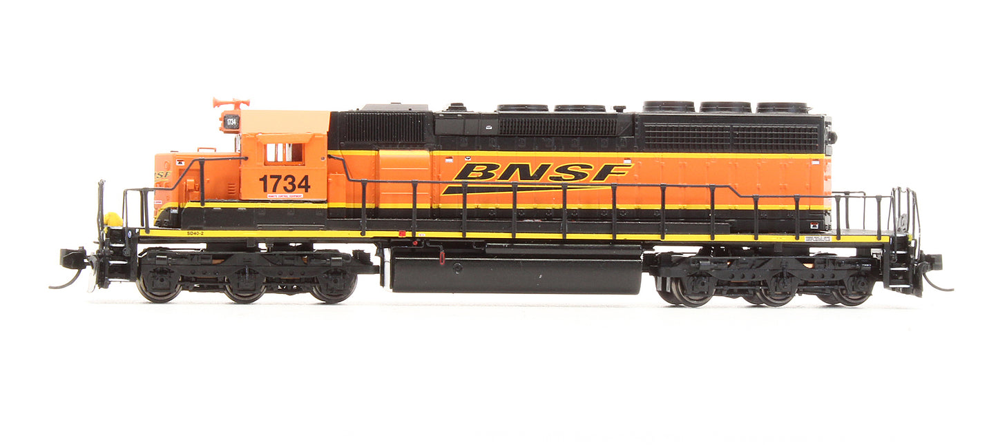 Pre-Owned EMD SD40-2 BNSF Diesel Locomotive - Road #1734 - DCC Sound