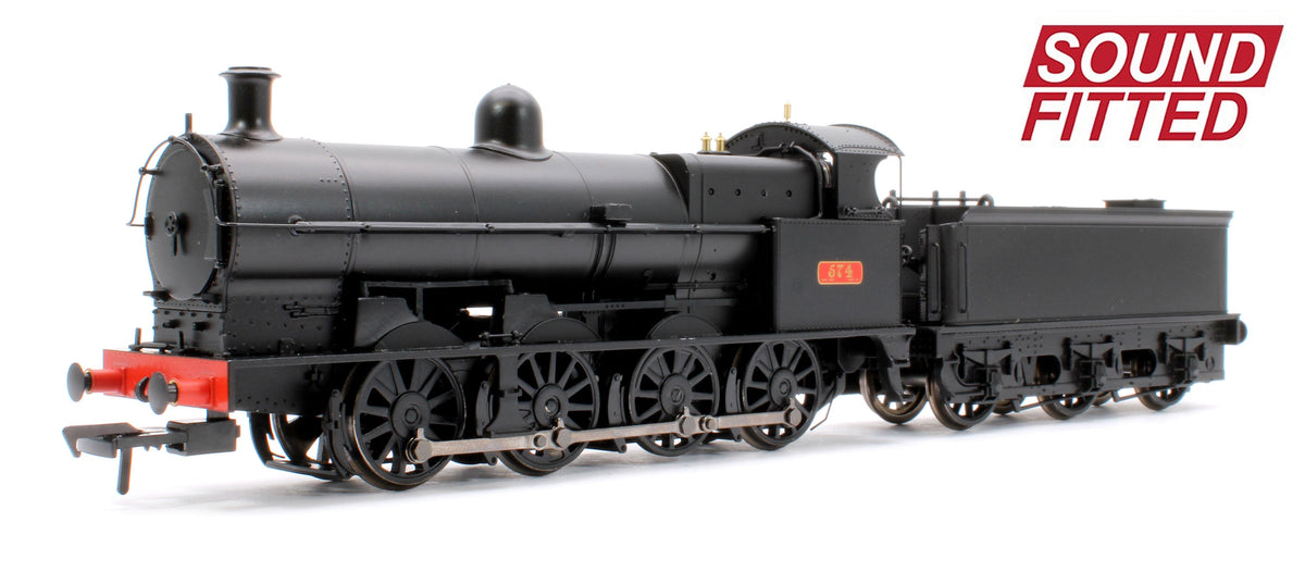Pre-Owned 31-482SF LNWR G2 574 LNWR Black Steam Locomotive - DCC Sound