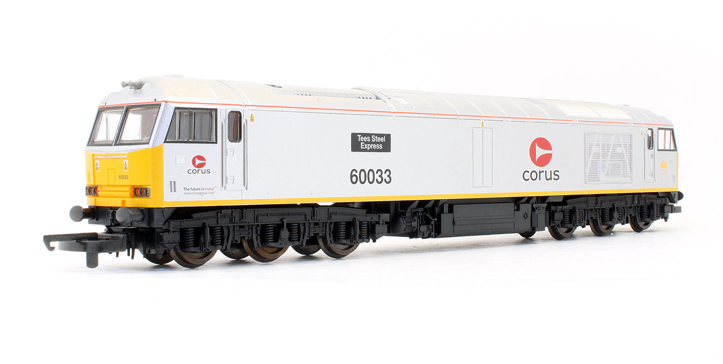 Pre-Owned Corus Class 60033 'Tees Steel Express' Diesel Locomotive