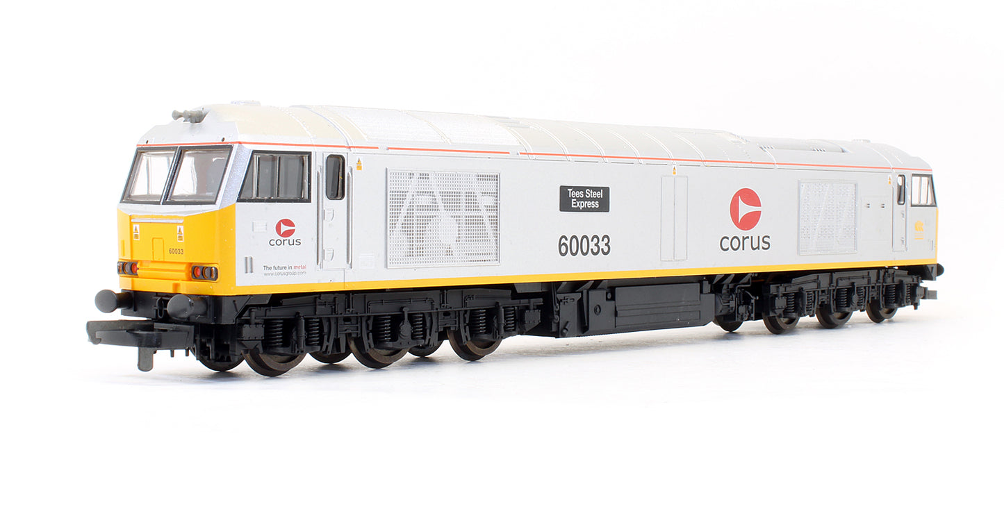 Pre-Owned Corus Class 60033 'Tees Steel Express' Diesel Locomotive