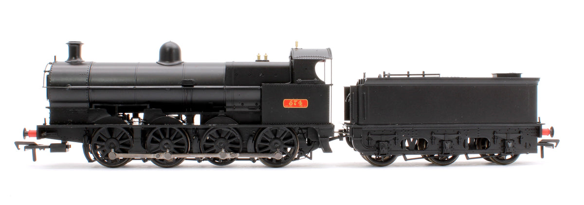 Pre-Owned 31-482SF LNWR G2 574 LNWR Black Steam Locomotive - DCC Sound